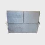 padjaga pehme polsterdatud voodipeats hall samet